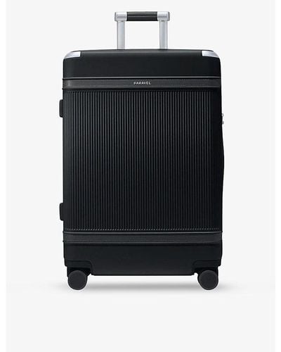 Paravel Aviator Grand Recycled-polycarbonate Suitcase - Black