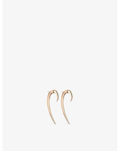 Shaun Leane Hook Gold-plated Vermeil Silver Earrings - Metallic