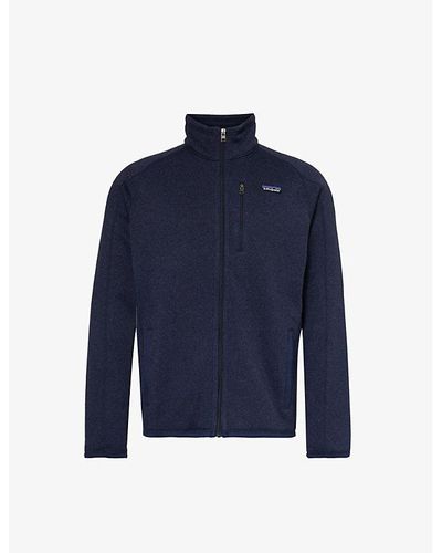 Patagonia Better Jumper Full-zip Recycled-polyester Sweatshirt X - Blue