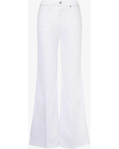 PAIGE P Charlie 32' Flare - White