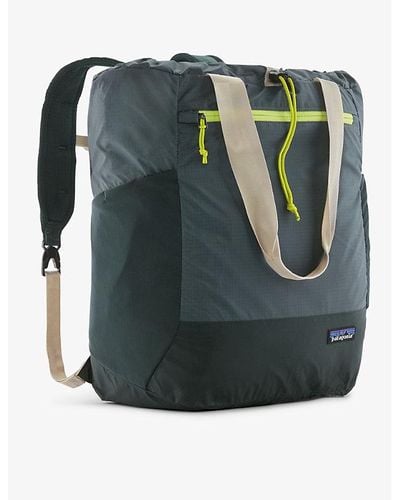 Patagonia Ultralight Black Hole Recycled Nylon Tote Bag - Green