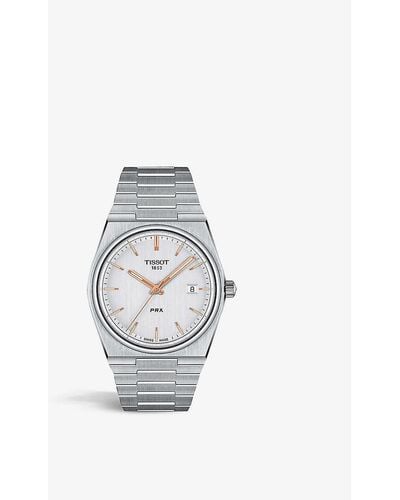 Tissot T137.410.11.031.00 Prx Stainless Steel Quartz Watch - White