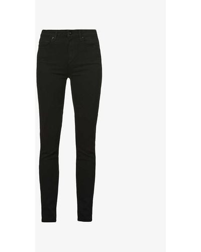 PAIGE Margot Ultra-skinny High-rise Jeans - Black