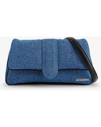 Jacquemus Le Bambino Leather Top-handle Bag - Blue
