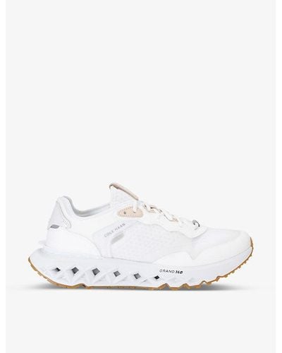 Cole Haan 5 Zerogrand Mixed-material Low-top Sneakers - White