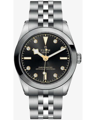 Tudor Unisex M79600-0004 Bay Stainless-steel Automatic Watch - White
