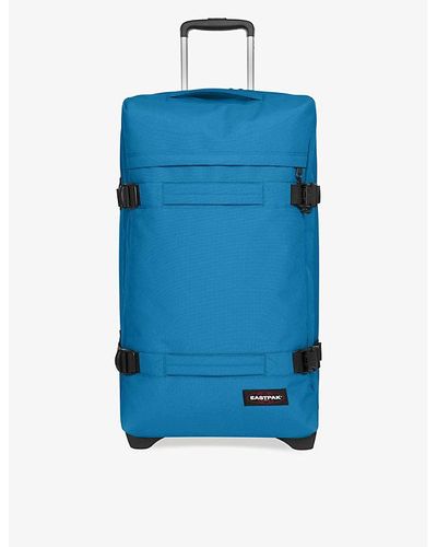 Eastpak Transit'r Large Woven Suitcase 79cm - Blue
