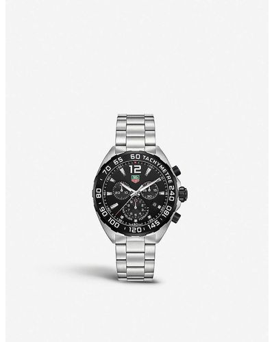 Tag Heuer Caz1010.ba0842 Formula 1 Stainless Steel Watch - Black