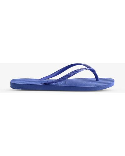 Havaianas Slim Rubber Flip-flops - Blue