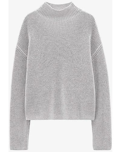 Filippa K Willow Relaxed-fit Wool Jumper - White