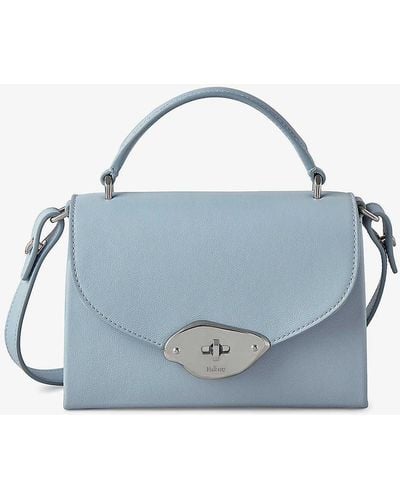 Mulberry Lana Small Leather Top-handle Bag - Blue