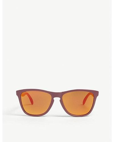 Oakley Frogskins Mix Square-frame Sunglasses - Pink