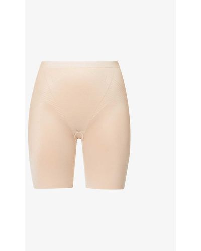 Spanx Thinstincts® 2.0 High-rise Stretch-woven Short - Natural