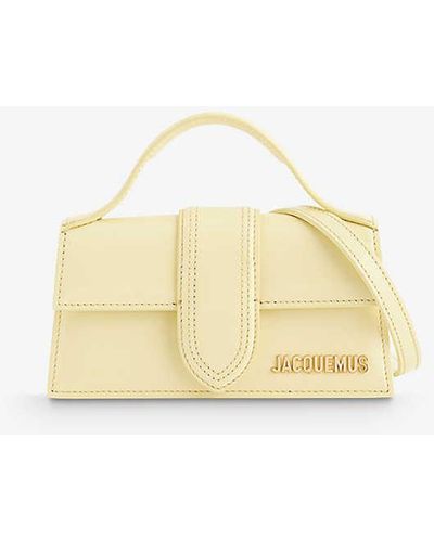 Jacquemus Le Bambino Leather Shoulder Bag - Natural