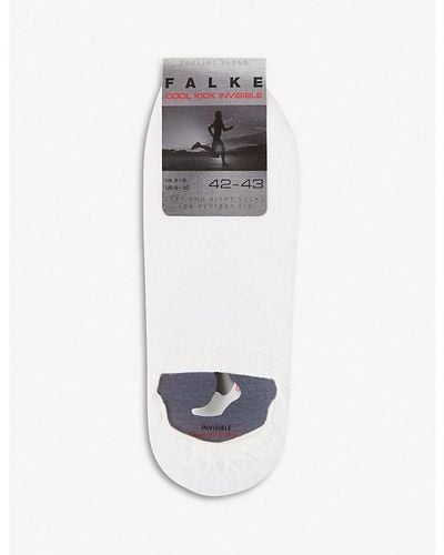 FALKE Cool Kick Stretch-woven Socks - White