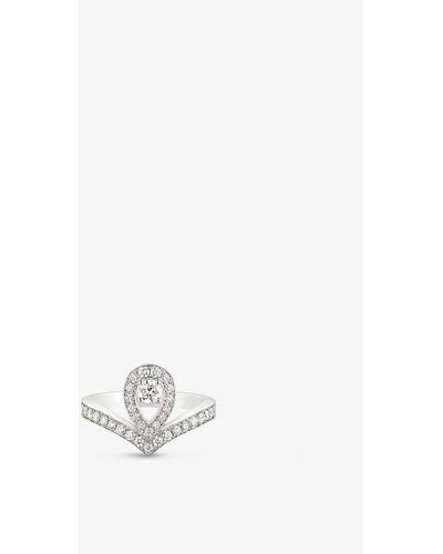 Chaumet Joséphine Aigrette 18ct White-gold And Diamond Ring