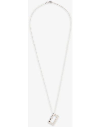 Le Gramme 3.4g 925 Sterling- Necklace - White