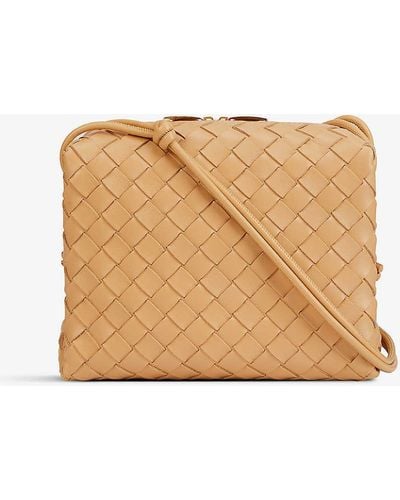 Bottega Veneta Loop Intrecciato Leather Cross-body Bag - Multicolour