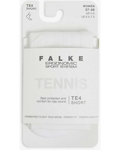 FALKE Te4 Tennis Woven Socks - White