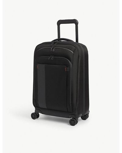 Briggs & Riley Zdx Soft-case Four-wheel Expandable Cabin Suitcase 56cm - Black