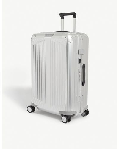 Samsonite Lite-box Alu Aluminium Suitcase 69cm - Metallic
