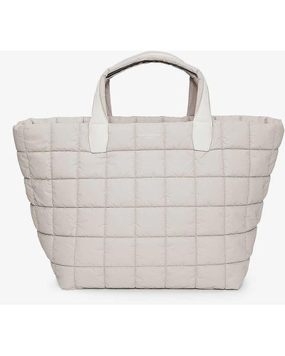 Medium nylon top tote bag
