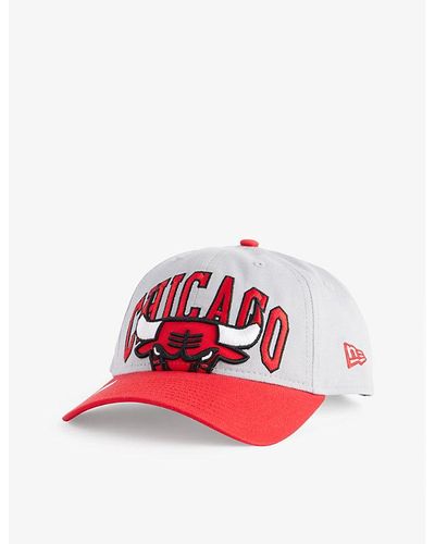KTZ 9twenty Chicago Bulls Brand-embroidered Cotton-twill Cap