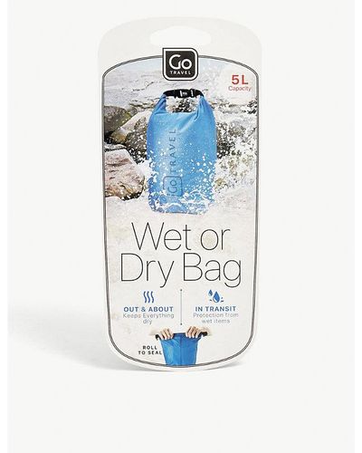 Go Travel Wet Or Dry Woven Travel Bag 5l - Blue