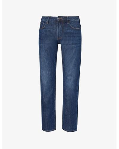 Emporio Armani J21 Slim-fit Jeans - Blue