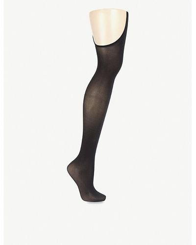 Wolford Individual 12 Stay-hip Tights - White
