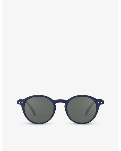 Izipizi #d Round-frame Acetate Sunglasses - Grey
