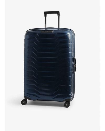 Samsonite Proxis Spinner Hard Case Four-wheel Cabin Suitcase - Blue