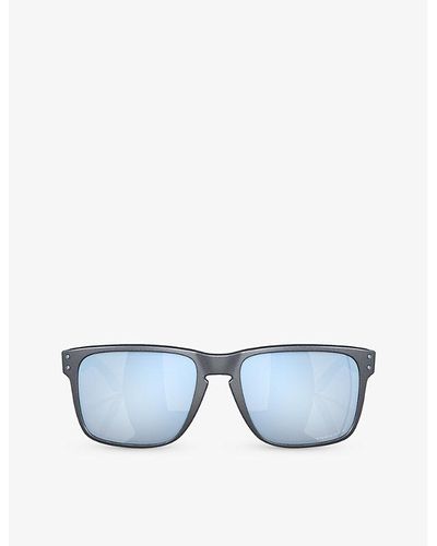 Oakley Oo9417 Holbrook Square-frame Acetate Sunglasses - Blue