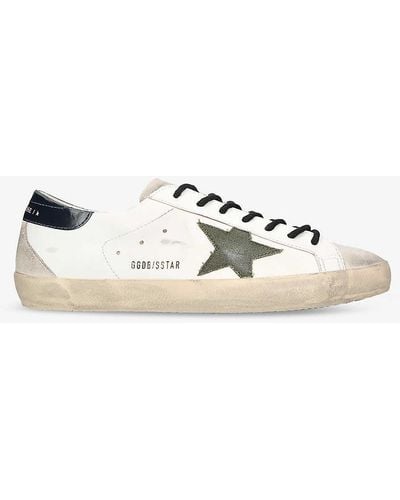 Golden Goose Super-star Leather Low-top Trainers - Multicolour