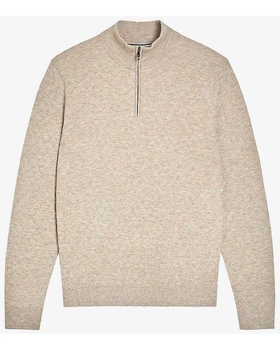 Ted baker store quarter zip sweater