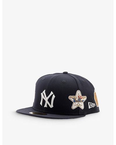 KTZ 59fifty New York Yankees Woven Baseball Cap - Blue