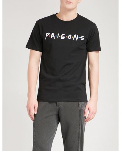 Trapstar Paigons Cotton T-shirt - Black