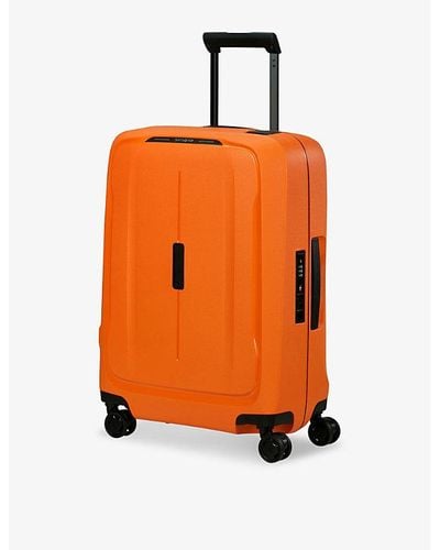 Samsonite Essens Spinner Hard Case 4 Wheel Recycled-polypropylene Cabin Suitcase 55cm - Orange