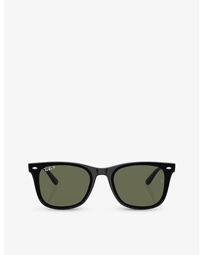 Ray-Ban Rb4420 Square-frame Polycarbonate Sunglasses - Green