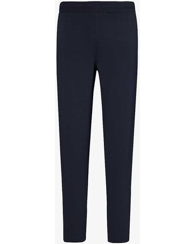 PS by Paul Smith Tapered-leg Slim-fit Cotton jogging Bottoms - Blue