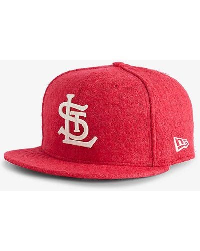 KTZ 59fifty St. Louis Cardinals Embroide Wool-blend Cap - Red