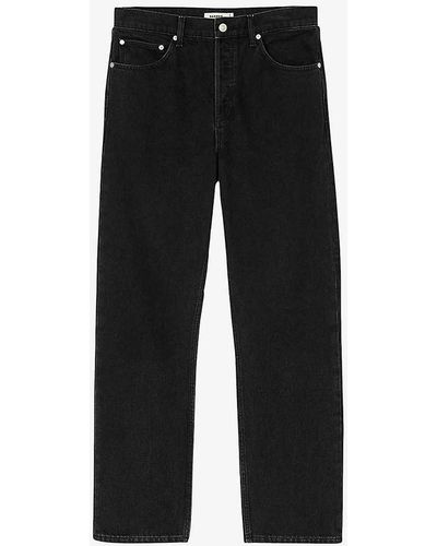 Sandro Straight-leg Regular-fit Fit Jeans X - Black