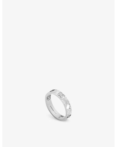 Gucci Icon 18ct White-gold Ring