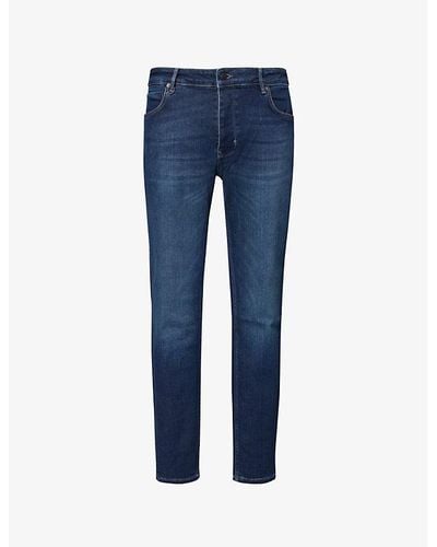 Neuw Ray Tapered Mid-rise Stretch-denim Blend Jeans - Blue