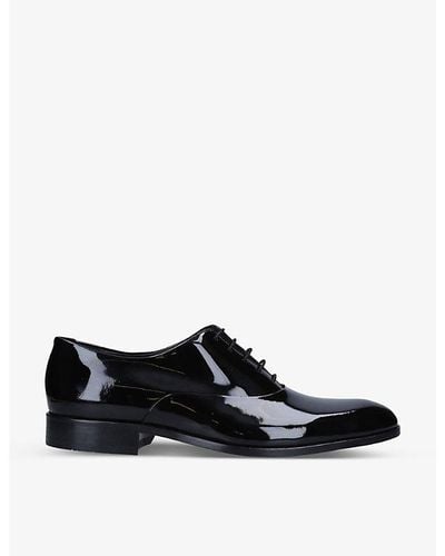 Loake Patent Leather Oxford Shoes - Black
