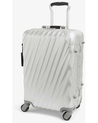 Tumi International Expandable Carry-on 19 Degree Aluminium Suitcase - Metallic