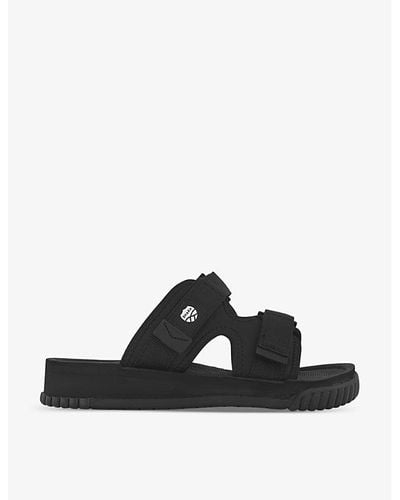 Shaka Chill Out Backless Eva Sandals - Black