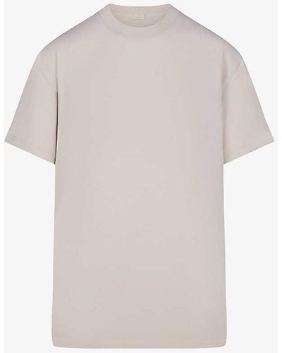 Skims Boyfriend Oversized Stretch-jersey T-shirt - Multicolour