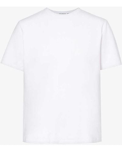 GOOD AMERICAN Heritage Regular-fit Cotton-jersey T-shirt - White