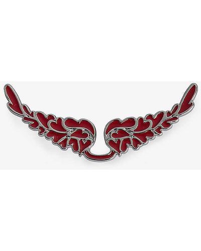 Zadig & Voltaire Swing Your Wings Brass Charm - Multicolour